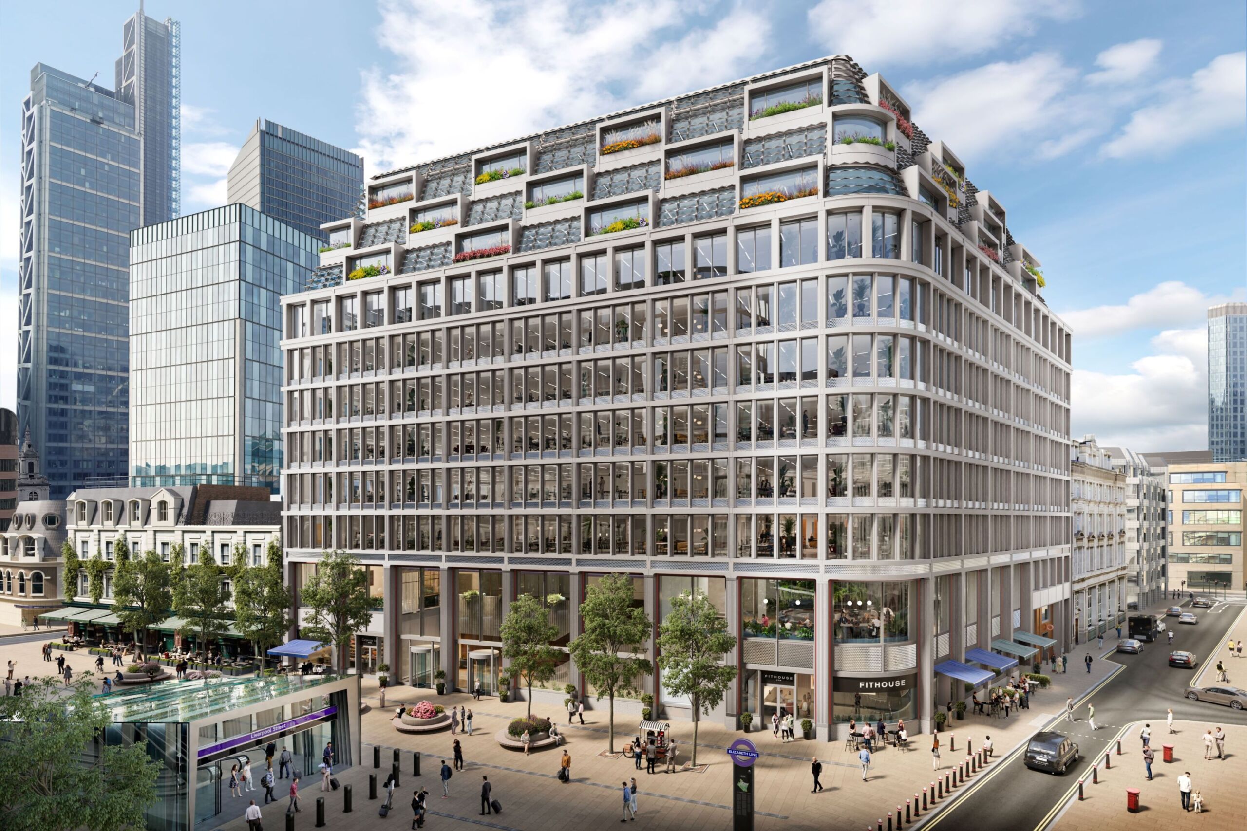 What is driving office tenant moves in London