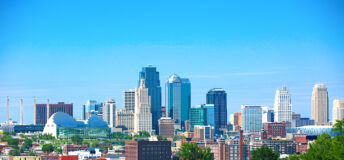 Kansas City Missouri Skyline