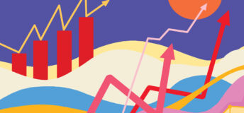 Colourful graphs illustration