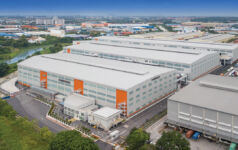 Mapletree Logistics Hub - Shah Alam in Malaysia comprises three blocks of multi-story, ramp-up logistics and warehousing facilities totaling over 200,000 square meters