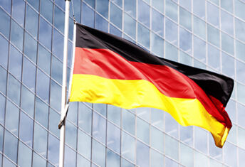 Image of the German flag.