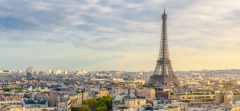 Eiffel Tower and the Paris skyline