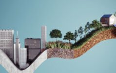 sustainable investing in real estate shown on a line chart