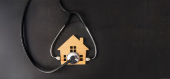 Stethoscope, house, medical, healthcare, homecare, pulse on real estate