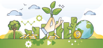 Doubts loom over green finance outcomes Illustration representing green finance.