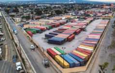 Realterm on deconstructing IOS investments Realterm IOS drayage yard in Wilmington, California; industrial outdoor storage; T5