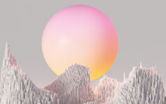 Illustration of a sun rising.