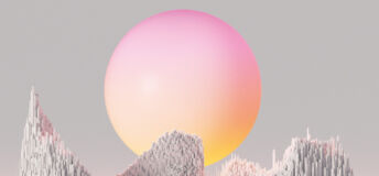Illustration of a sun rising.
