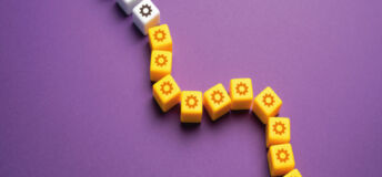 Image of blocks with pictures of cogs.
