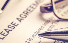 Image of a lease agreement form.