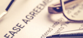 Image of a lease agreement form.