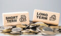 Image of blocks depicting short term and long term lending.