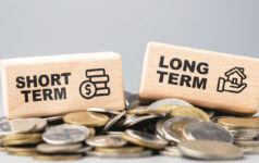 Image of blocks depicting short term and long term lending.