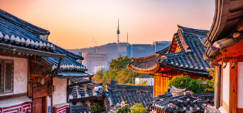 Bukcheon hanok village ,Seoul South Korea.