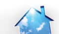 An illustration of the outline of a house