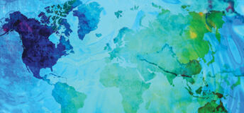 Partners Group on navigating the ‘complex middle’ of bespoke mid-market secondaries Map of the world oil painting