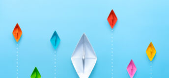 Evercore: The natural emergence of continuation vehicles A picture of paper boats racing eachother on water