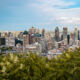 La Caisseโs Horstmann: โWeโre not shying away from the USโ Montreal skyline, view from the Mont Royal viewpoint in Montreal, Quebec.