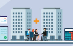 LaSalle Investment Management on core real estate being back on investors’ agendas Illustration of medical buildings.