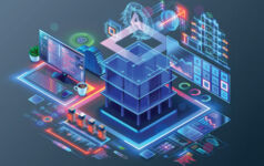 Cortland on the operational evolution of core investing Illustration of AI and technology.