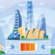 Illustration of a power plant.