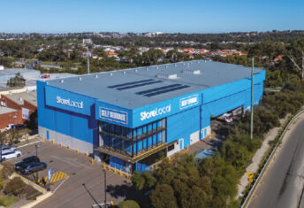 The StoreLocal self-storage facility on Ledgar Road totals 6,159 square meters (66,000 square feet) in Balcatta
