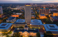 Nighttime view of Tallahasse